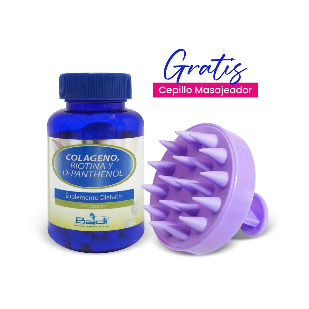 BIOTINA, COLÁGENO Y D-PHANTENOL X 90 CAPS